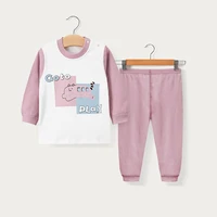childrens pajamas set two piece suit for kids clothes pants spring autumn boys girls cartoon longsleeve underwear baby homewear