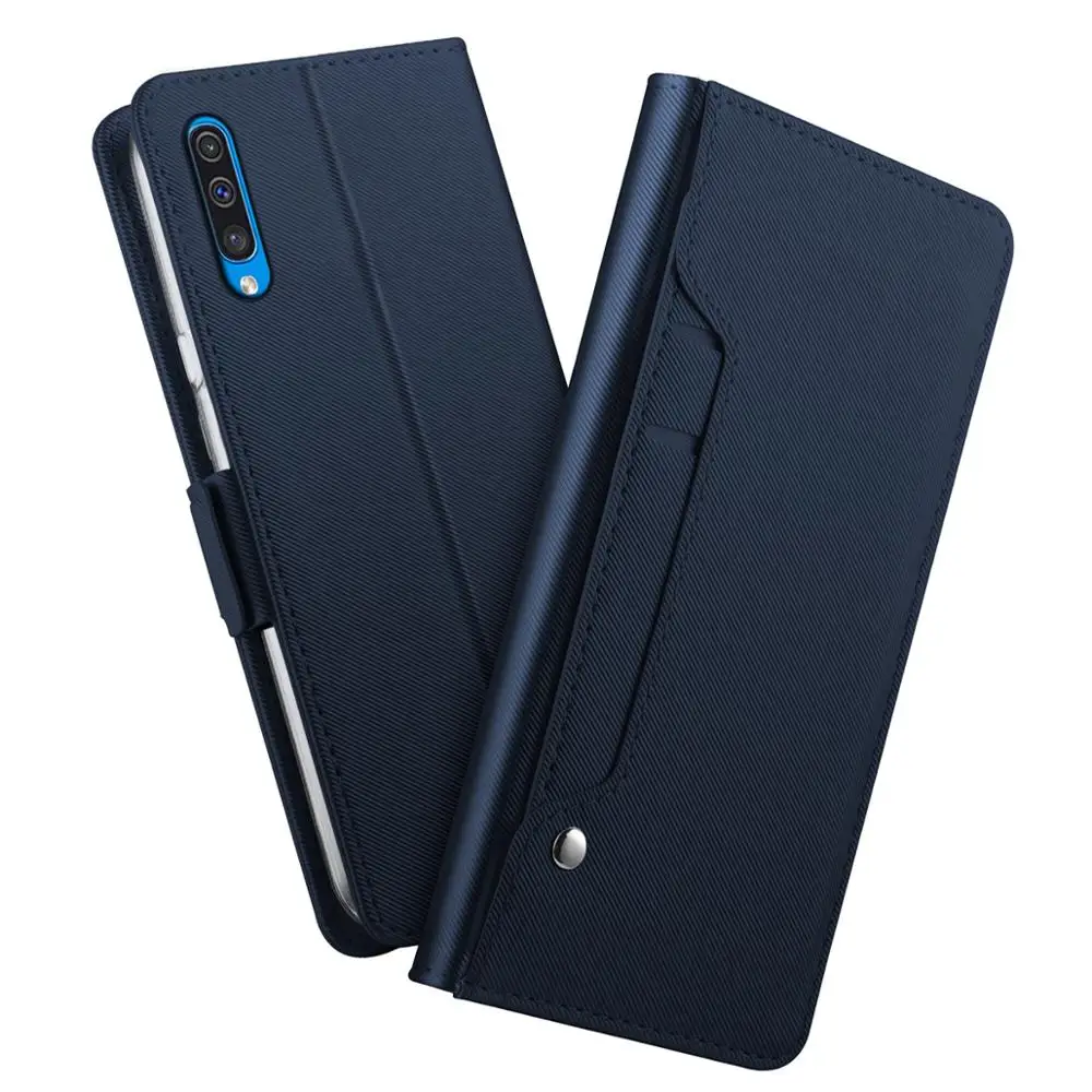 Для Samsung Galaxy A20e A2 Core A50 A40 A30 A20 A10 Чехол бумажник из искусственной кожи флип чехол с