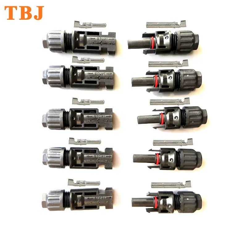 

1Pairs x Solar Panel Connector cable Male + Female Wire Connector Waterproof 30A 60A 80A 1000V