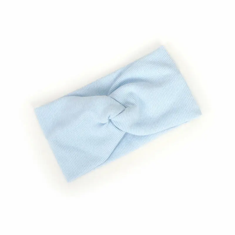 US Toddler Girls Baby Turban Solid Headband Hair Band Cross Accessories Headwear | Детская одежда и обувь