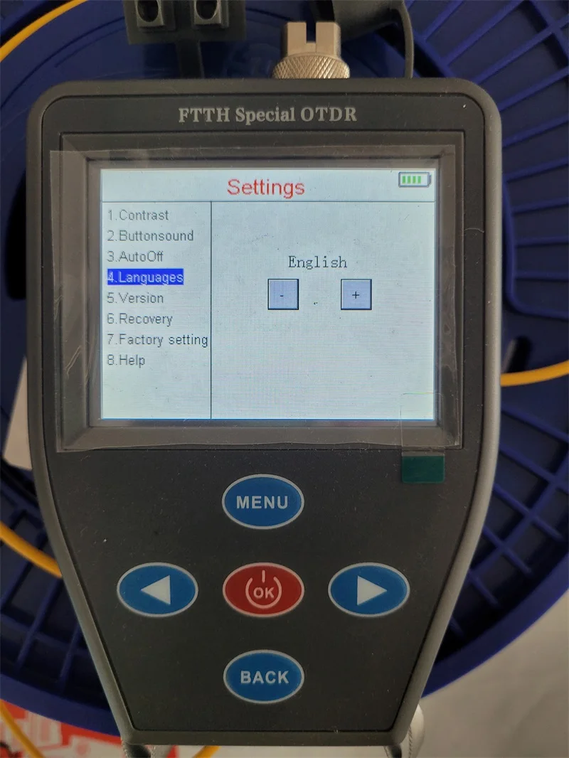 [100% New] FTTH OTDR Handheld Mini Optical Power Meter +Stable light source + VFL Multifunction can Test Active Fiber | Мобильные