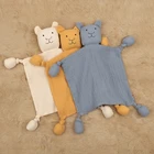 Одеяло детское из органического муслина, в виде животных