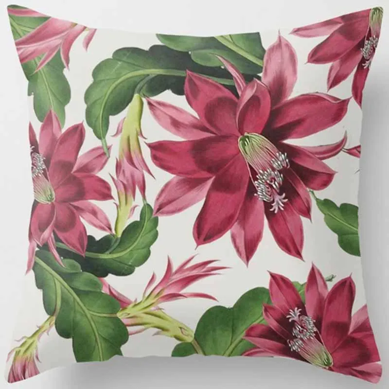 Тропический кактус ананас цветы подушки для растений Чехлы аннуус высокого