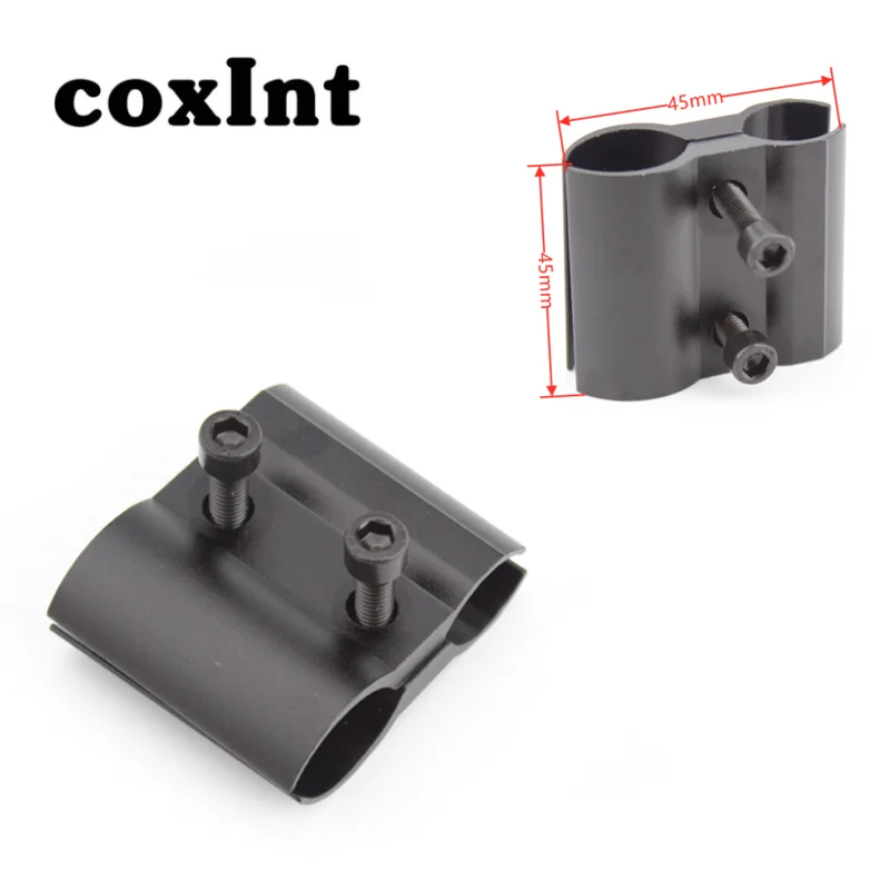 Тактический Универсальный двойной зажим Кронштейн для прицела Лазерные