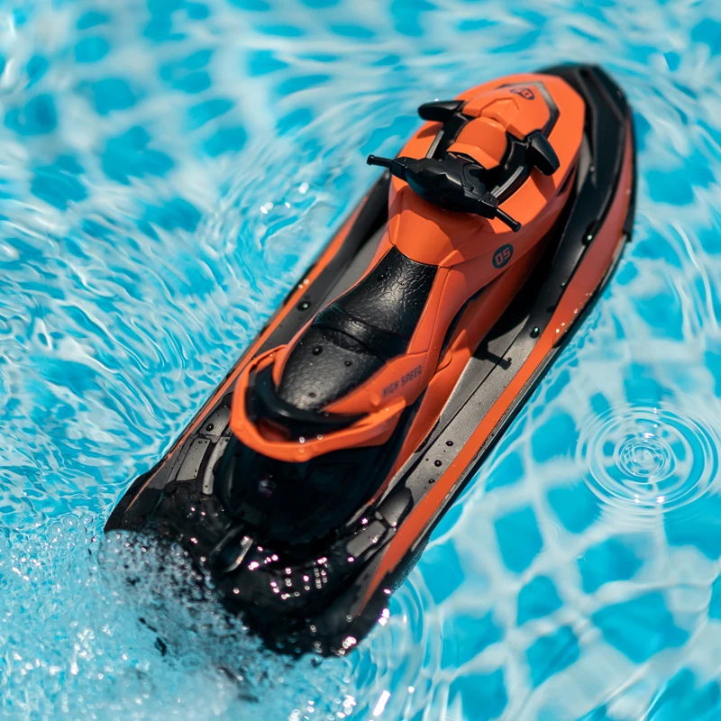 

smrcM5 2021 new mini rc boat 50 meters remote control water electric motor boat 2.4g rc motor boat children's model toys chi