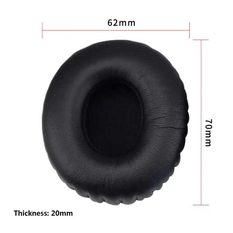 

1Pair Replacement Earpads Ear Cushion Cups Cover Repair Parts for sony MDR-10RC Headphones Headset Accessories