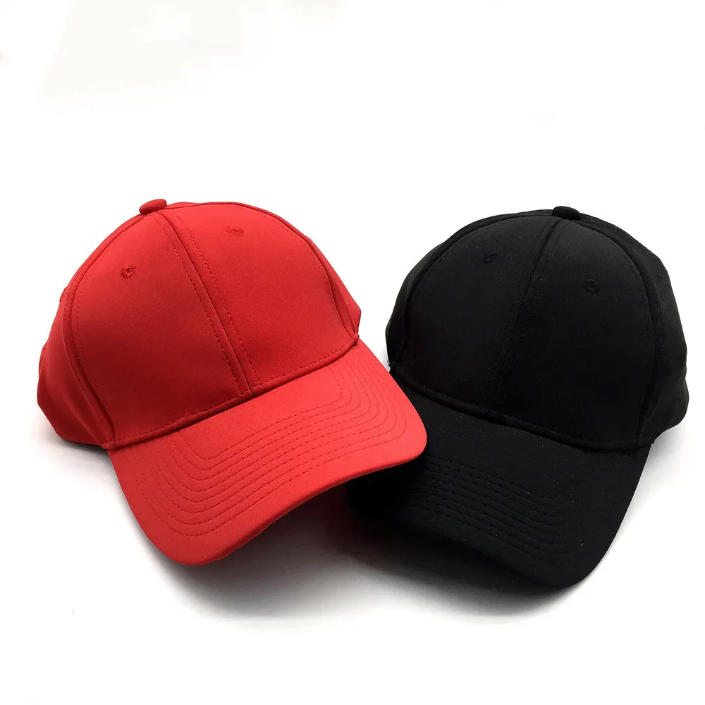 Для женщин мужчин неопреновый Бейсбол Кепки черный Белый Цвет Полосатый лента