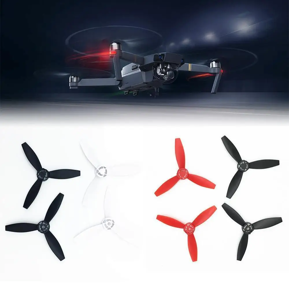 4 шт./компл. легкий комплект из 3 лезвий углеродного волокна и пластика для винты