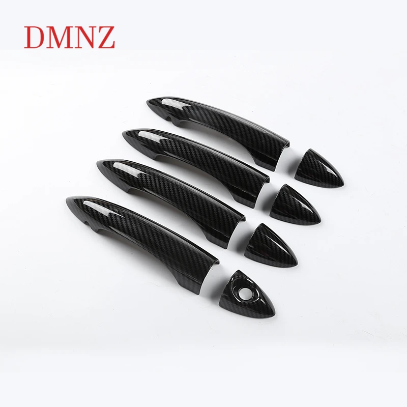 

Car carbon fiber door handle outer door bowl handle decorative cover For Alfa Romeo Giulia Stelvio