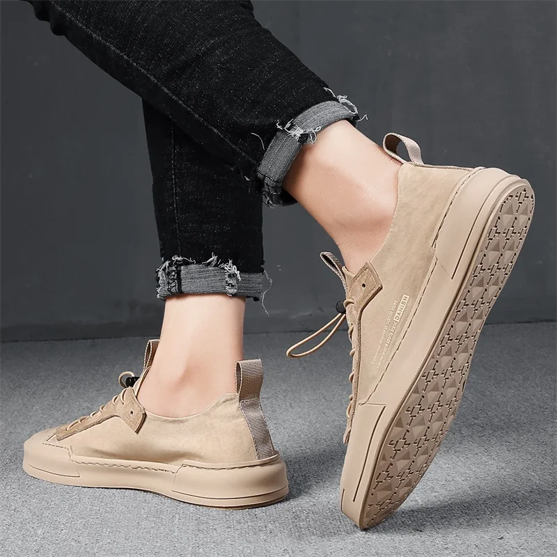 

anvas shoes men's fashion casual shoes version of ins student board shoes breathable wild shoes