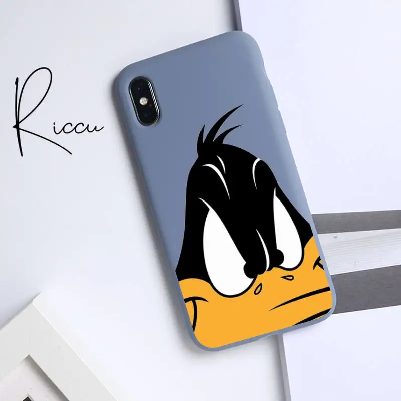

Reall Cartoon Bugs Bunny Phone Case for iPhone 8 7 6 6S Plus X SE 2020 XR 11 12 Pro mini pro XS MAX Candy Green Silicone Case