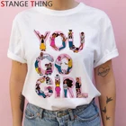 Феминистская футболка для девушек, женская футболка 2021, белая футболка для пар, повседневные футболки в эстетическом стиле, кавайные футболки