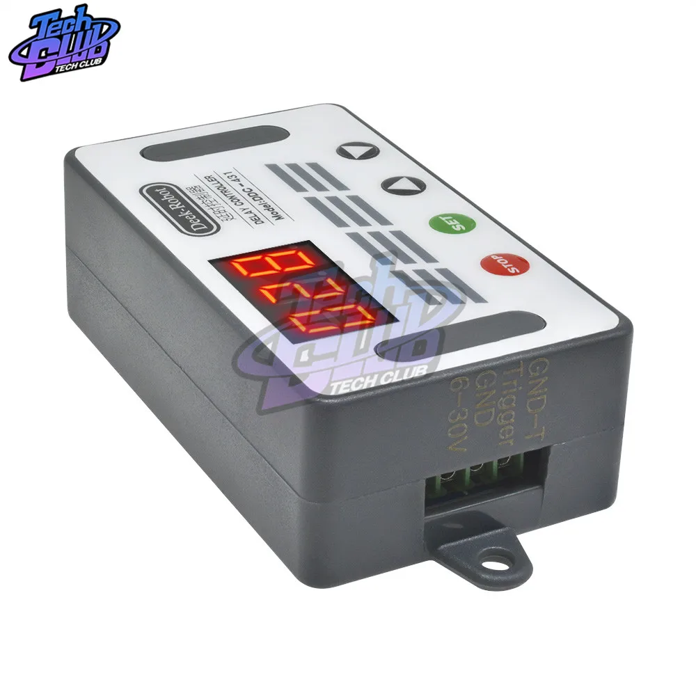 Модуль реле времени с цифровым дисплеем задержкой преобразователь цикла защита