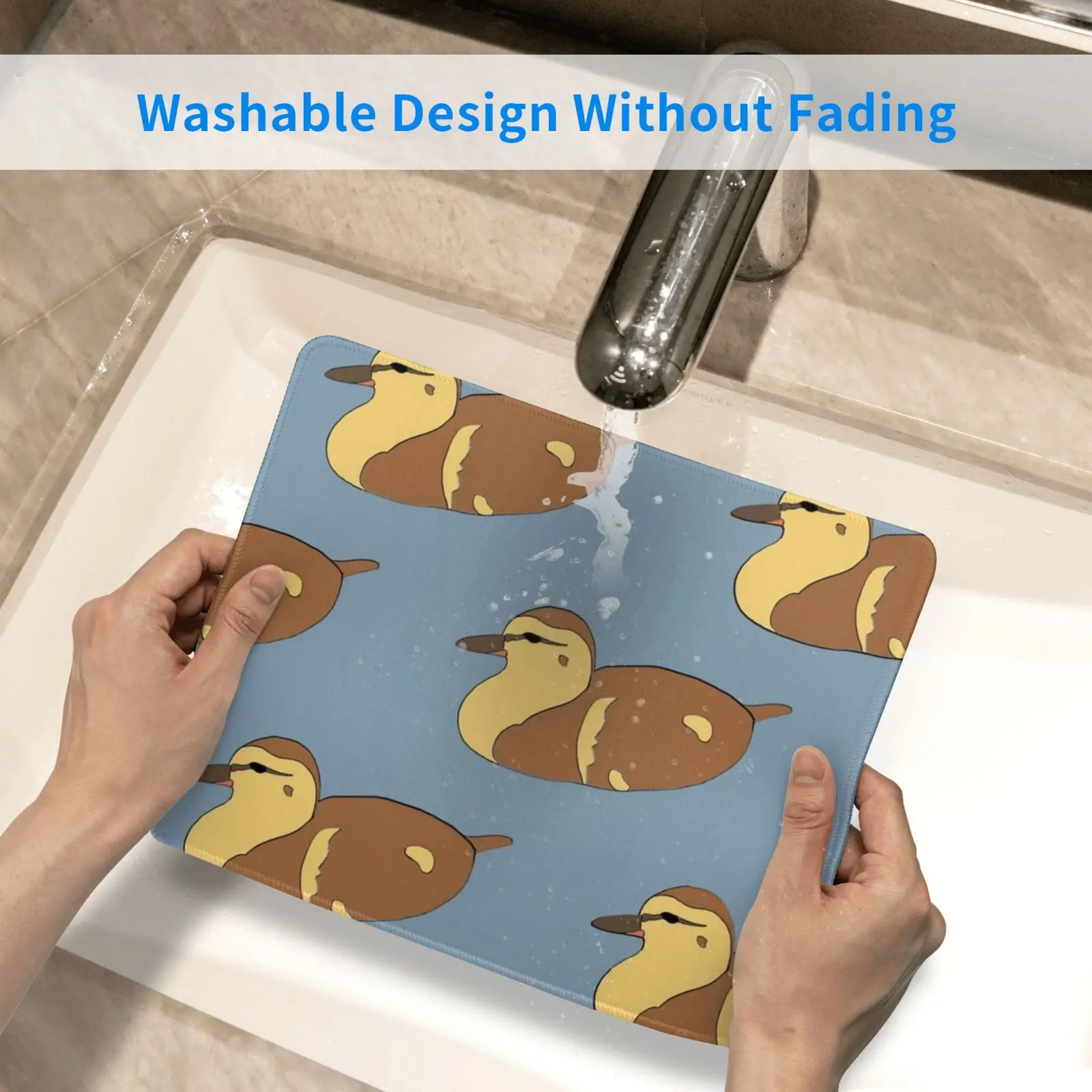 

Duck Animal Print Pattern Mouse Pad DIY Print Cute Facial