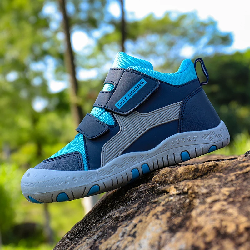 

Boots For Children Outdoor Sports Shoes Autumn Hiking Footwears Non-slip Students Warm Casual Snow Boots Kids gift