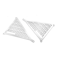 1pair metal rear tube frame protective net triangle window mesh for capo jkmax v1 0jkmax 2020 v2 0 rc car accessories
