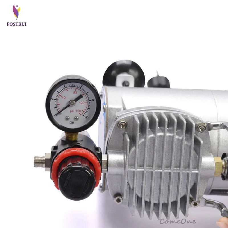 TC 20B 220 В 23 25 л/мин 1/5Hp маленький воздушный компрессор вакуумный насос герметичный