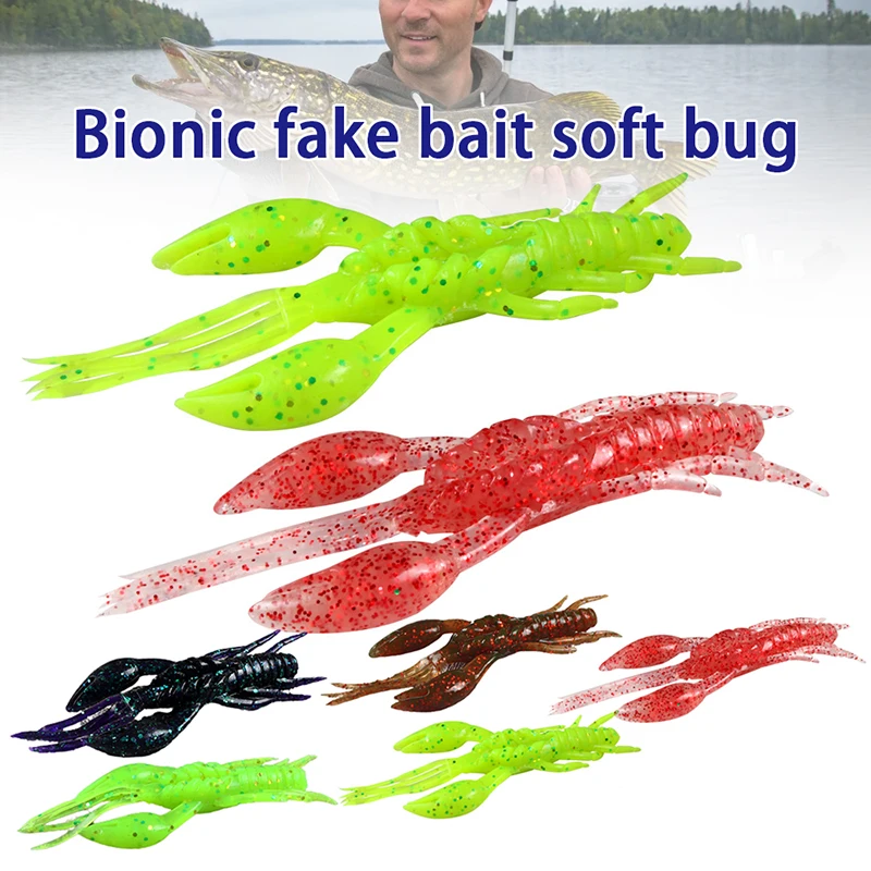 

Мягкая рыболовная приманка, Аксессуары для рыбалки для пресной и соленой воды ASD88