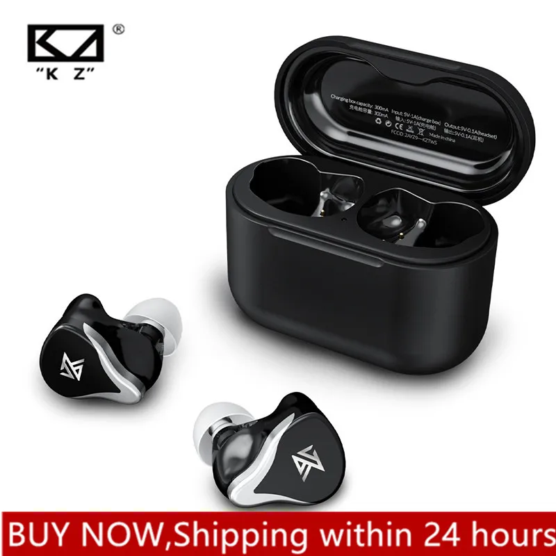 KZ Z3 TWS беспроводные Bluetooth 5 2 наушники 1BA + 1DD гибридные APTX с сенсорным управлением