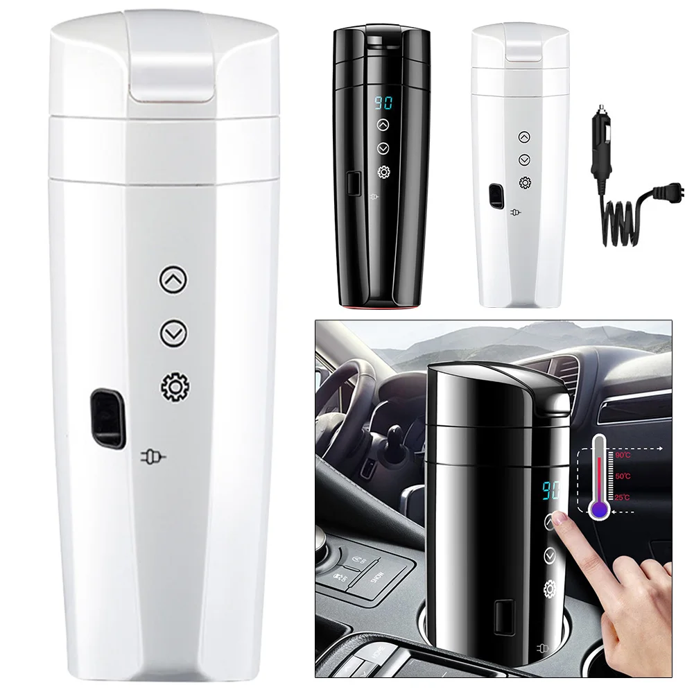 Автомобильная электрическая чашка с нагревом воды 12 В 24 портативная умная