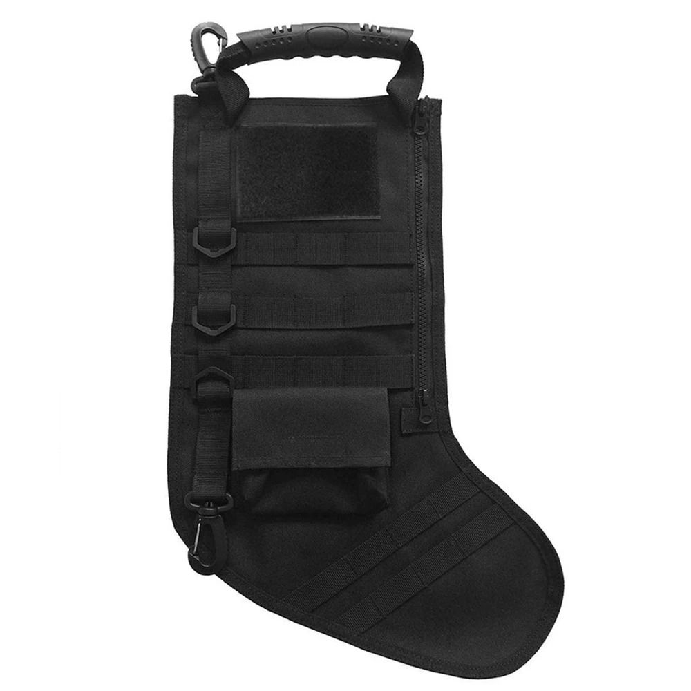 Hunting Tactical Christmas Stocking Bag Molle Pouch Ruck up Hanging Santa Socks Decoration Military Storage | Спорт и развлечения