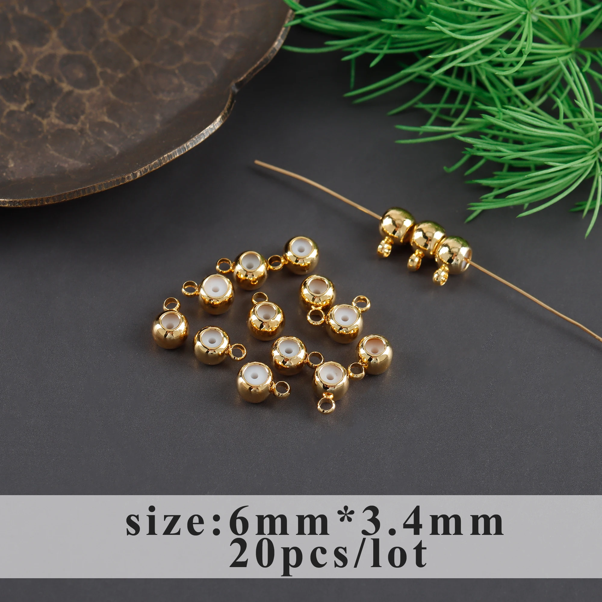 Набор аксессуаров для ювелирных изделий GUFEATHER изготовления из меди и родия без