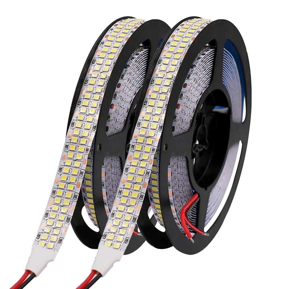 

2835 SMD LED Strip Lights 12V 24V Flexible Tape 5m 10m 15m 20m Light Ribbon 60/120/240/480 Leds Waterproof Rope Light Home Decor