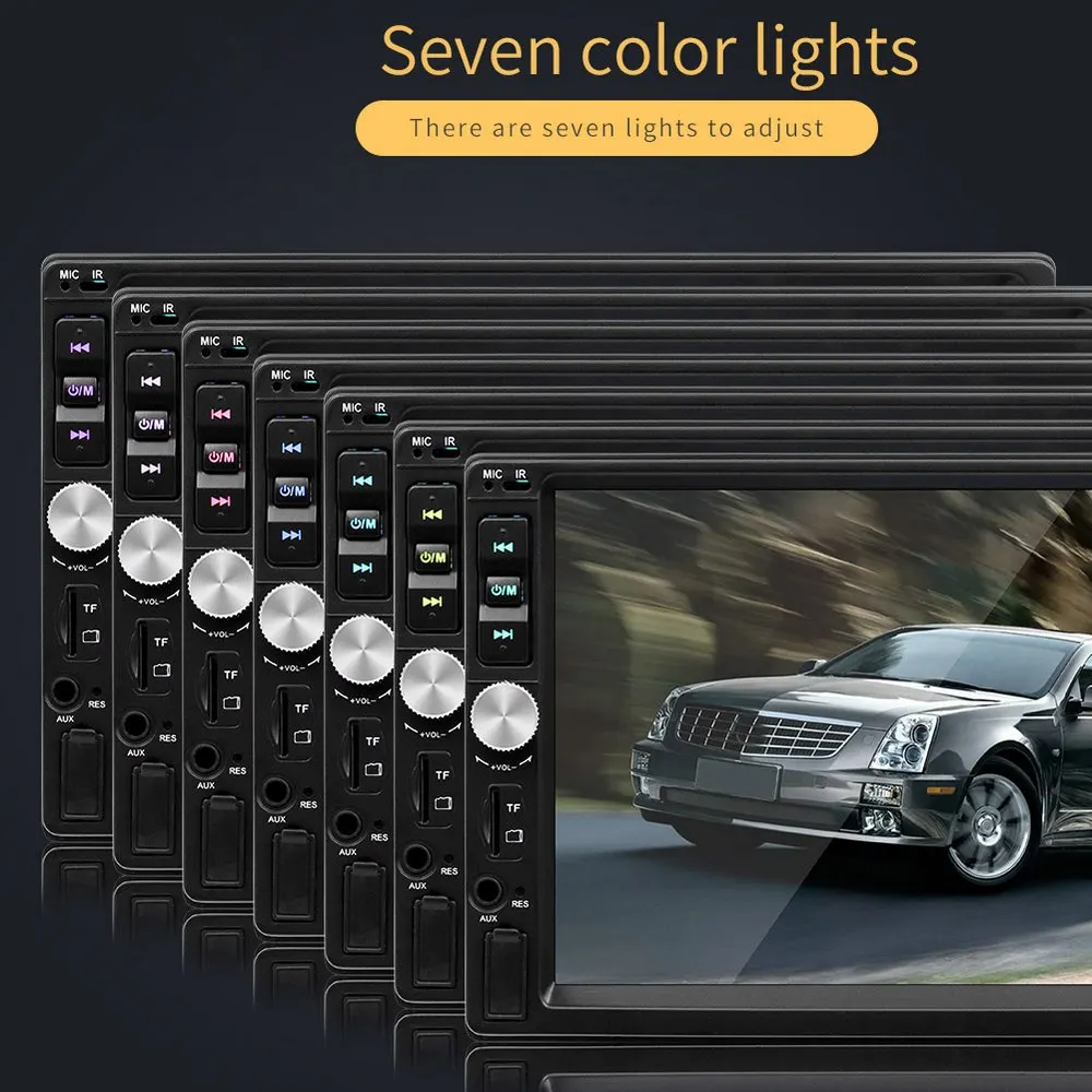 Магнитола Автомобильная 7012B 7-дюймовый экран Bluetooth MP5-плеер поддержка камеры