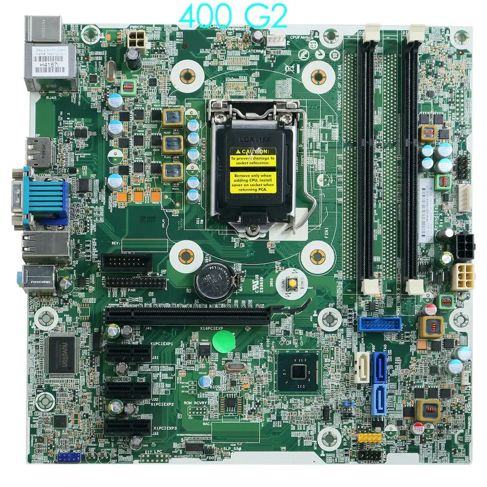 

786172-001 For HP ProDesk 400 G2 SFF Desktop Motherboard 786172-501/601 786012-001 Mainboard 100% tested fully work