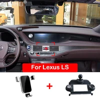 gravity gps car mobile cell phone holder for lexus ls 2018 air vent outlet mobile phone stand holder dashboard clip mount cradle