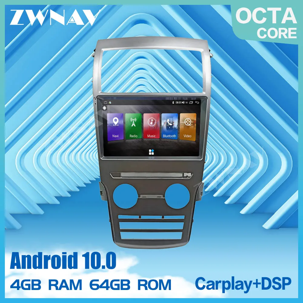 

Tesla style octa core Android10 Car gps navigation For Lincoln MKZ 2018+ audio radio stereo multimedia player head unit free map