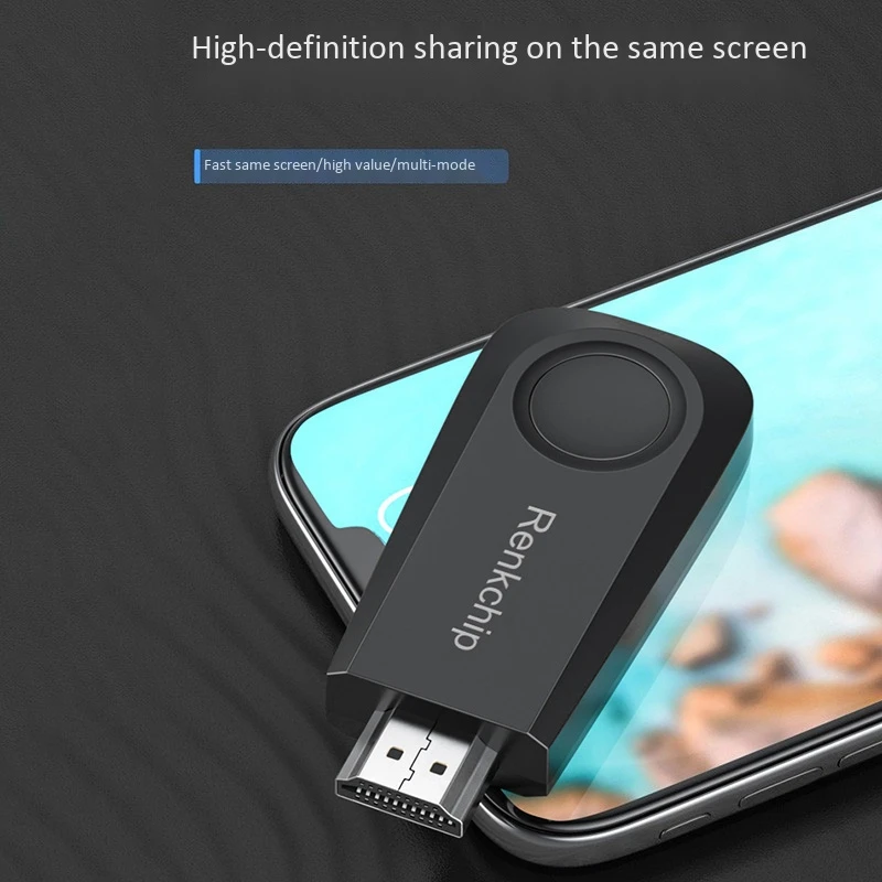 

Renkchip Display Dongle Receiver for Streaming Video, Web Surfing, Photo Viewer, Live Camera Sharing HDMI 1080P TV Stick