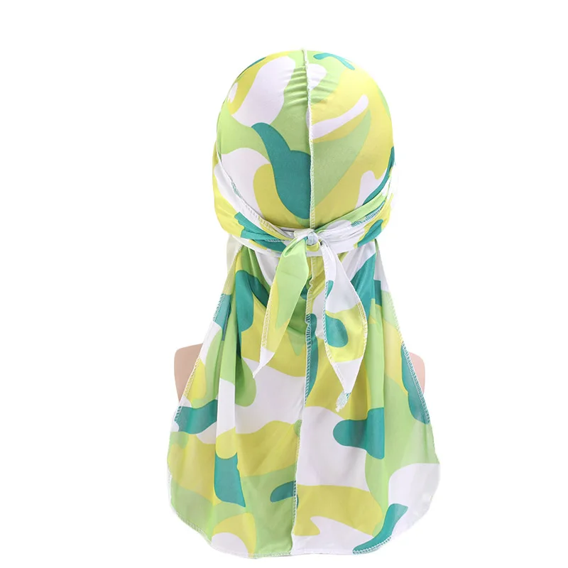 Новые модные мужские камуфляжные шелковистые долговечные головные уборы с