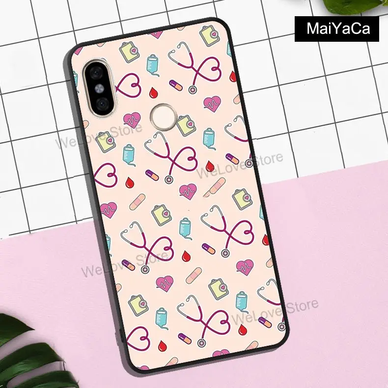 Чехол медицинский для Xiaomi Redmi Note 11 10 9 8 Pro 10S 9A 9T Mi Lite 11T POCO X3 GT M3 M4 F3 | Мобильные