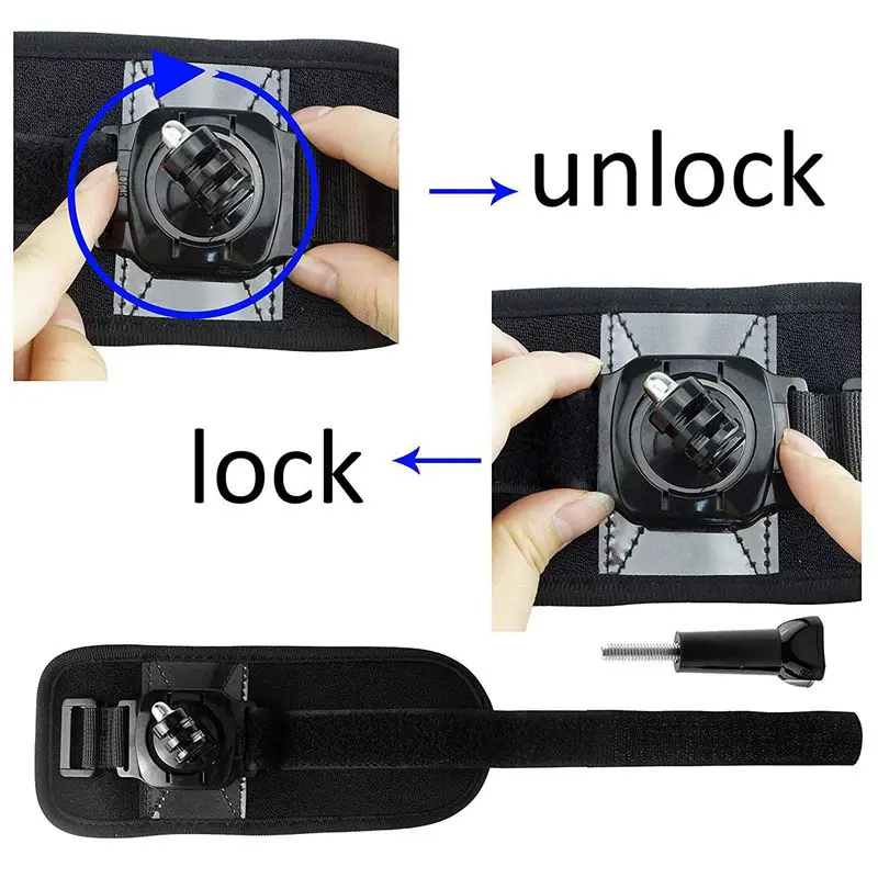 Комплект крепления для Gopro Hero 7 6 5 Black Session 4 Silver + LCD 3 2 1 нагрудный ремень|Аксессуары