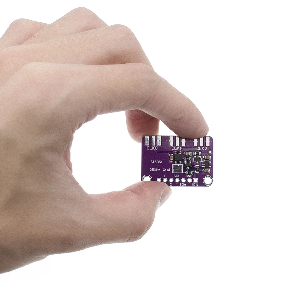 Настольная плата для генератора часов Si5351A Si5351 I2C 3 5 в постоянного тока модуль