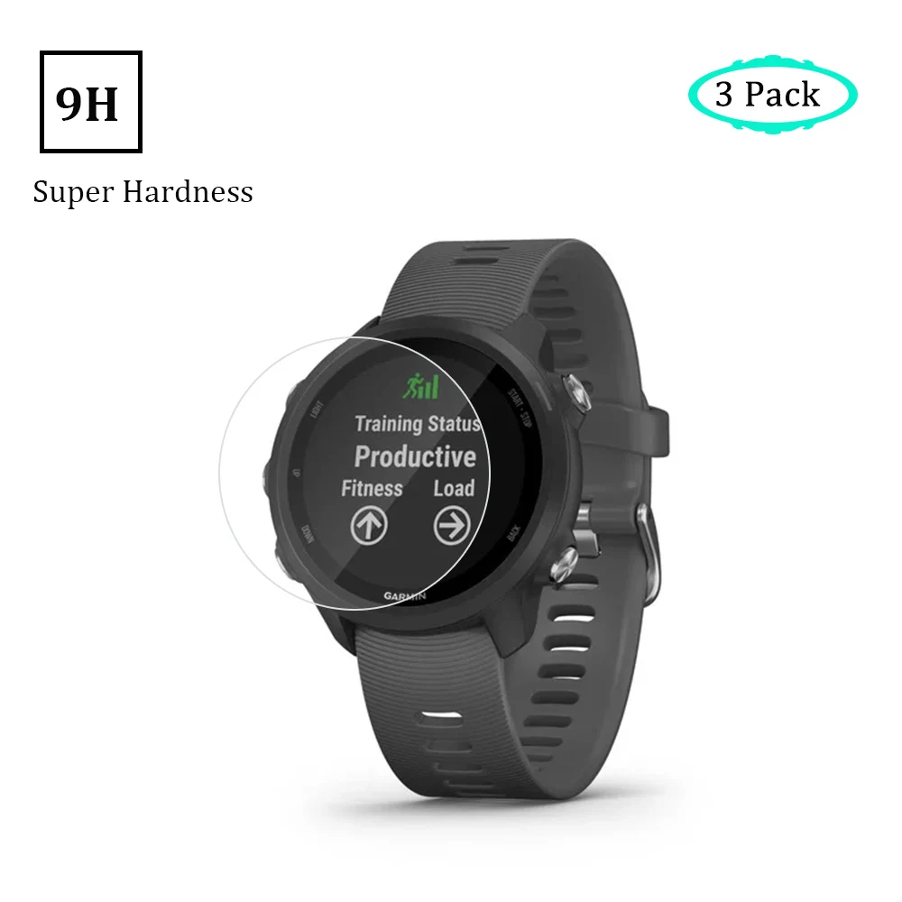 3 шт. для Garmin forerunner 245/245 музыка Smartwatch экран протектор 9H закаленное стекло Премиум