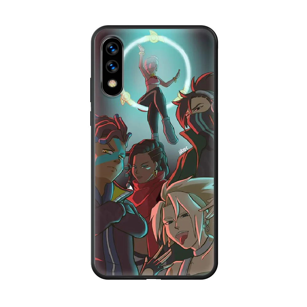 

alliance game personality Cool Phone Case hull For huawei honor 7 8 9 10 20 A S X Lite Pro black coque trend back soft shell