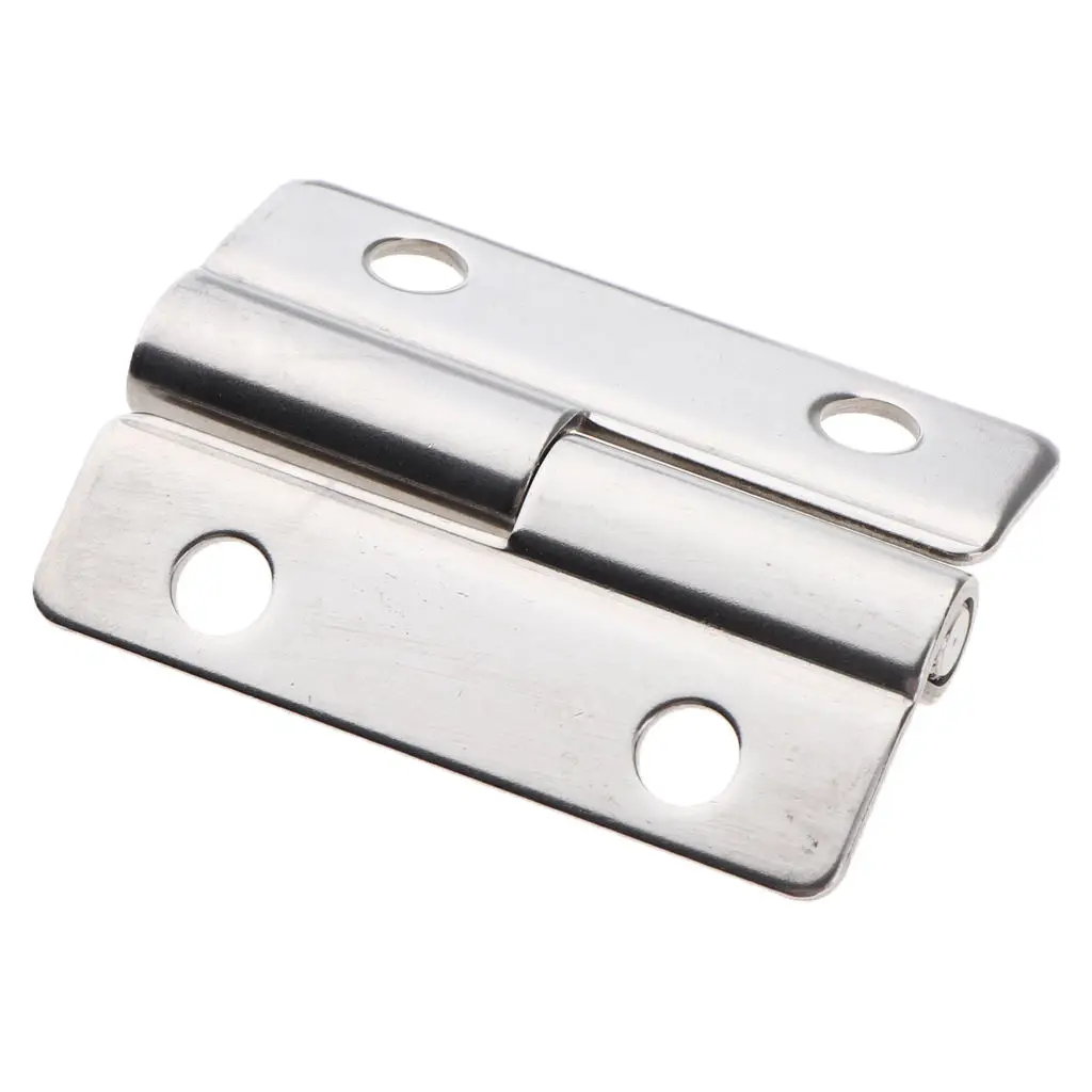 

52 x 35mm New Butt Hinge with Bearings for Cabinet Cupboard Jewelry Box Boat Marine ，Left