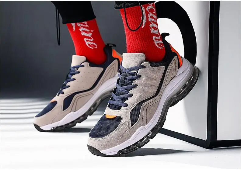 

N0595 men shoes sport designer sneakers zapatillas jogging shoes air mesh casual running Tennis shoes