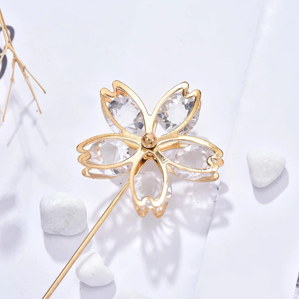 Брошь на талию для юбки с антибликовым покрытием Золотая брошь жемчугом бабочкой