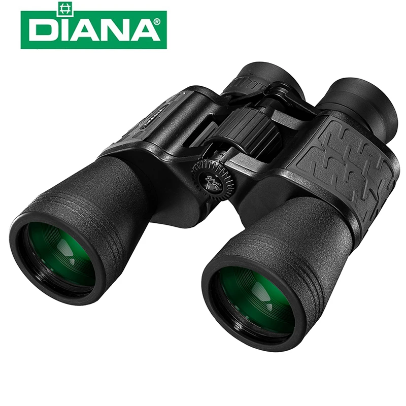 DIANA 10X50 Professional Binoculars long range Telescope HD Outdoor powerful binoculars Tourism Camping Hunting and equipment