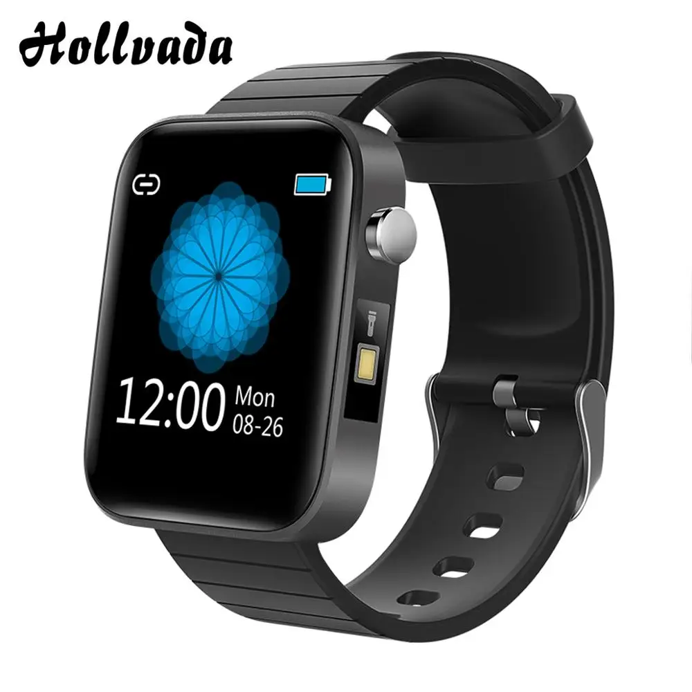 Смарт часы мужские с пульсометром светодиодным фонариком и тонометром 1 54