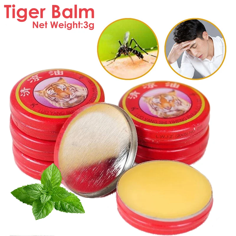 1/5 шт. тигровый бальзам для лечения головной боли|Пластыри терапевтические| |
