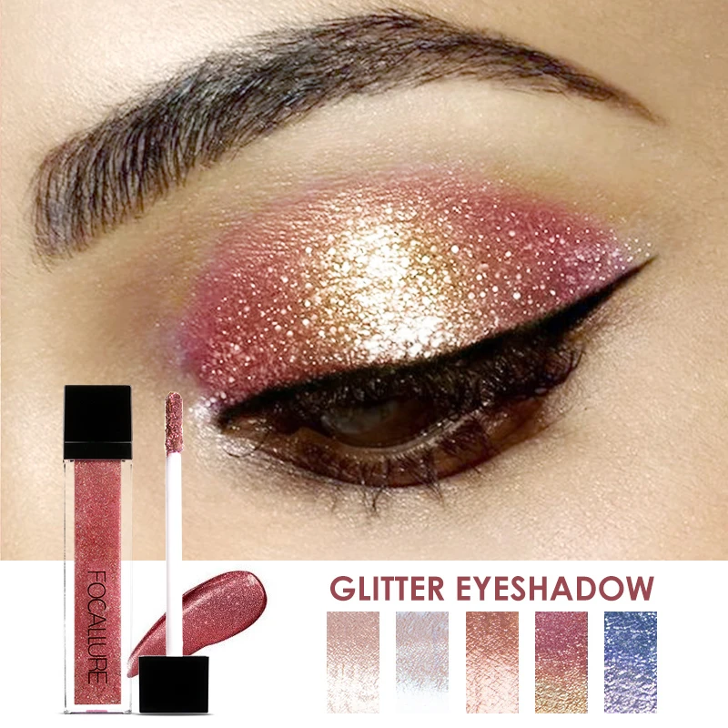 

Liquid Eyeshadow Shimmer Glitter Long-lasting Easy to Wear Pigment Eye Shadows Makeup eye shadow palette