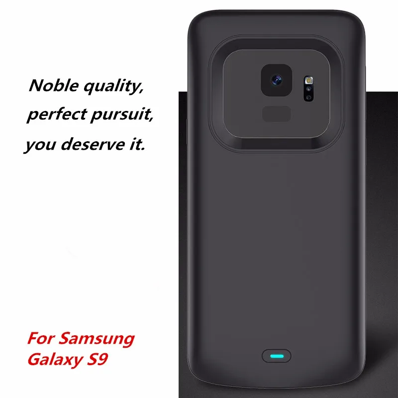 Новинка для samsung Galaxy S9 S8 Plus power Bank Мягкий ТПУ чехол зарядки телефона зарядного