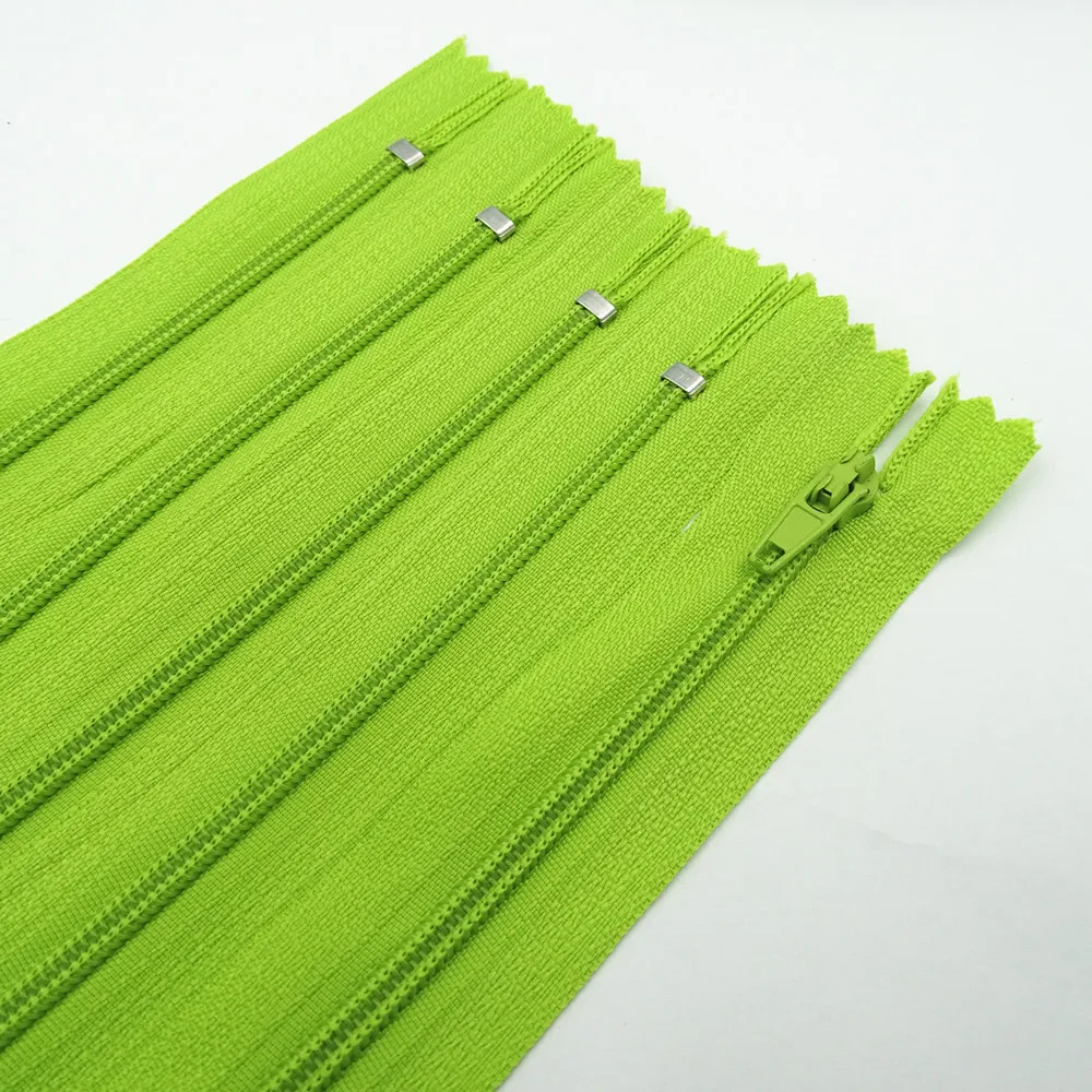 20pcs 3# Nylon Coil Closed Zipper for Tailor Sewing, 3-10 Inches, 20 Assorted Colors image 5