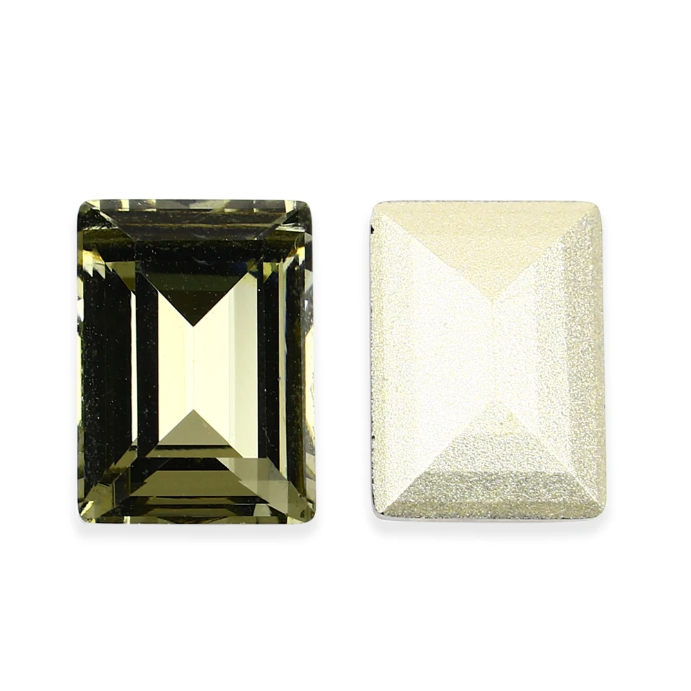 Прямоугольные Стразы с украшением в виде кристаллов стеклянные камни стразы