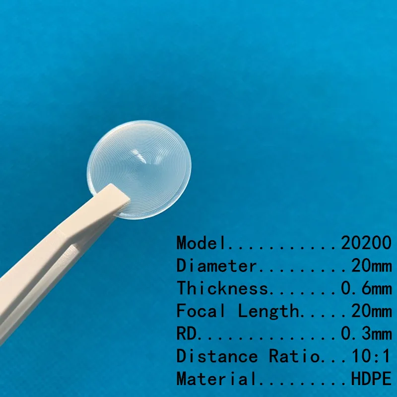 Несколько размер 10 шт PIR с линзой Френеля регулируемой яркостью объектив для