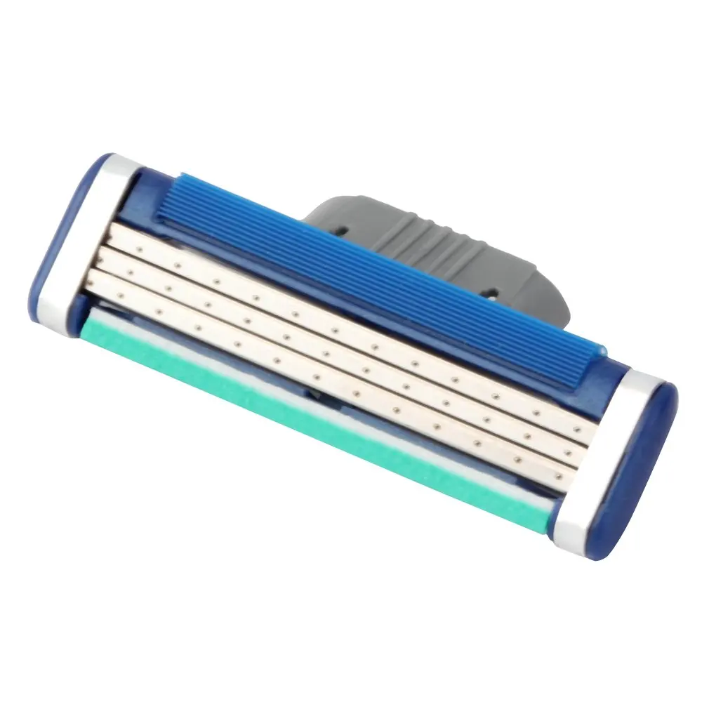 

10pcs/lot Men's Razor Blades Safety Man Shaver Blade New Shaving Blade For Men Face Shaving Razor Standard 3-layer Blades